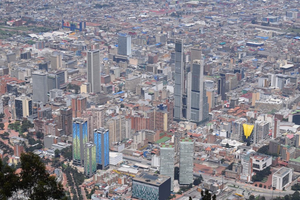 Colombie, capitale Bogotá